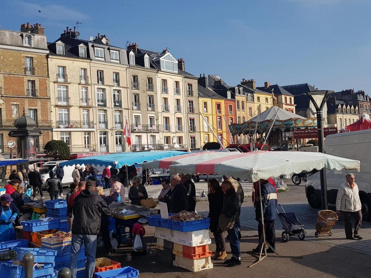Appartamento Petit Nid Douillet Dieppe Esterno foto